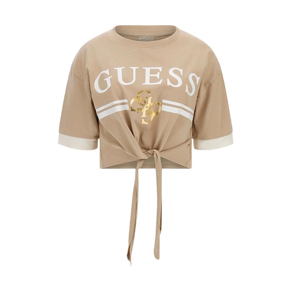 guess t-shirt guess. sabbia - foto 1