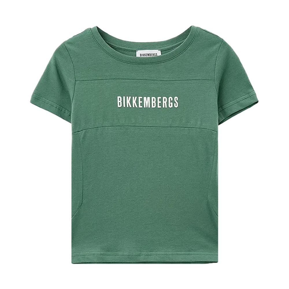 bikkembergs t-shirt bikkemberg. verde - foto 1