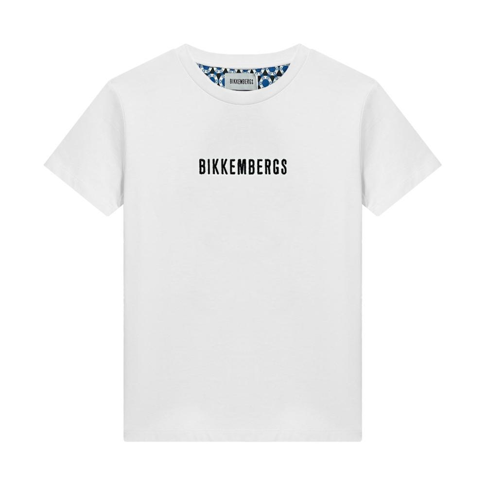 bikkembergs t-shirt bikkembergs. bianco - foto 1