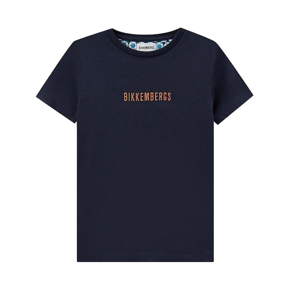 bikkembergs t-shirt bikkembergs. blu