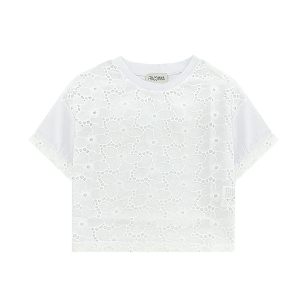 fracomina t-shirt fracomina. bianco