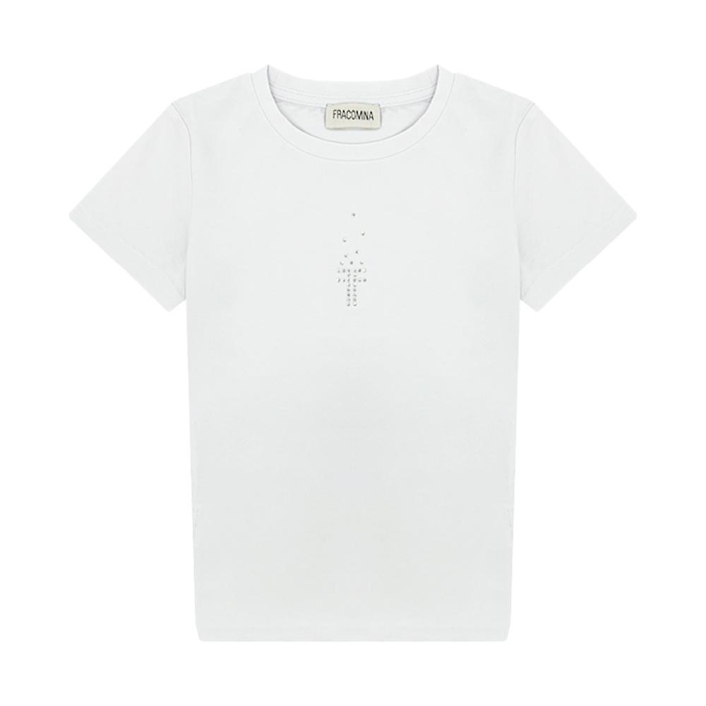 fracomina t-shirt fracomina. bianco