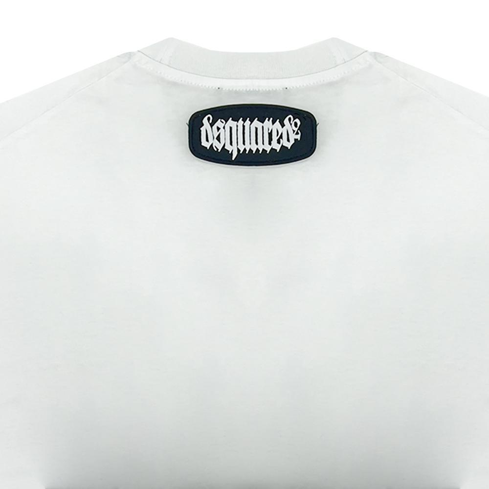 dsquared t-shirt dsquared. bianco - foto 2