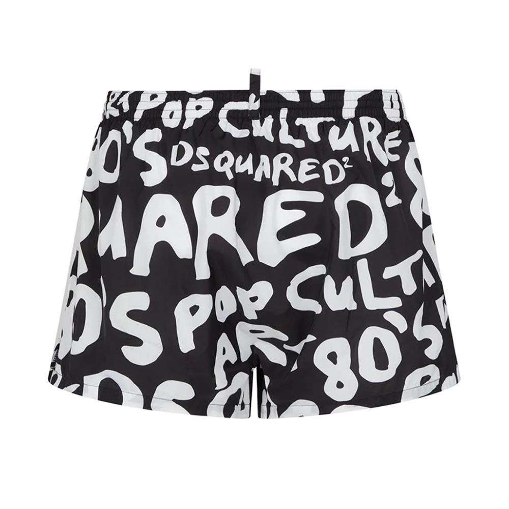 dsquared boxer mare dsquared. nero/fantasia - foto 2