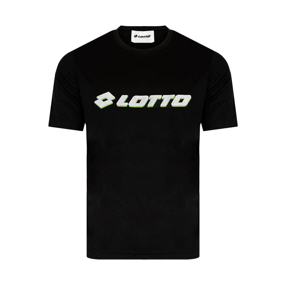 lotto t-shirt lotto. nero