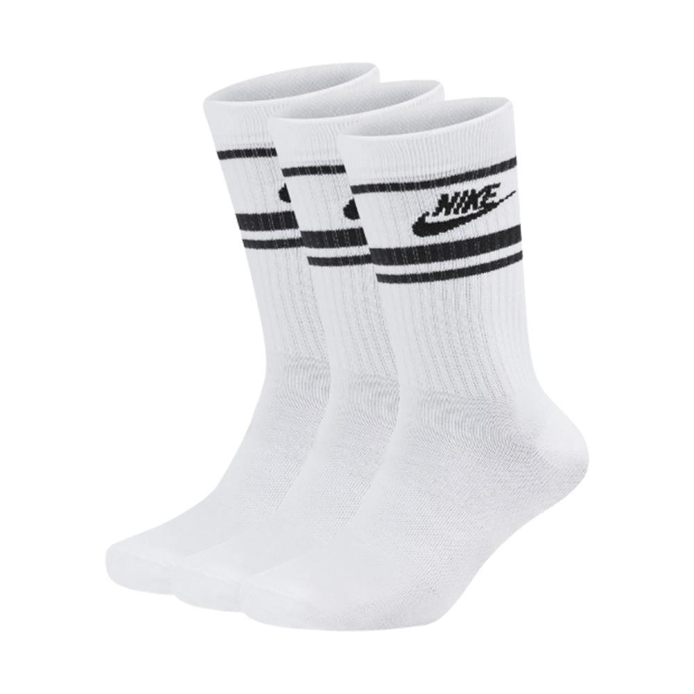 nike calzini nike. bianco/nero, 3pz