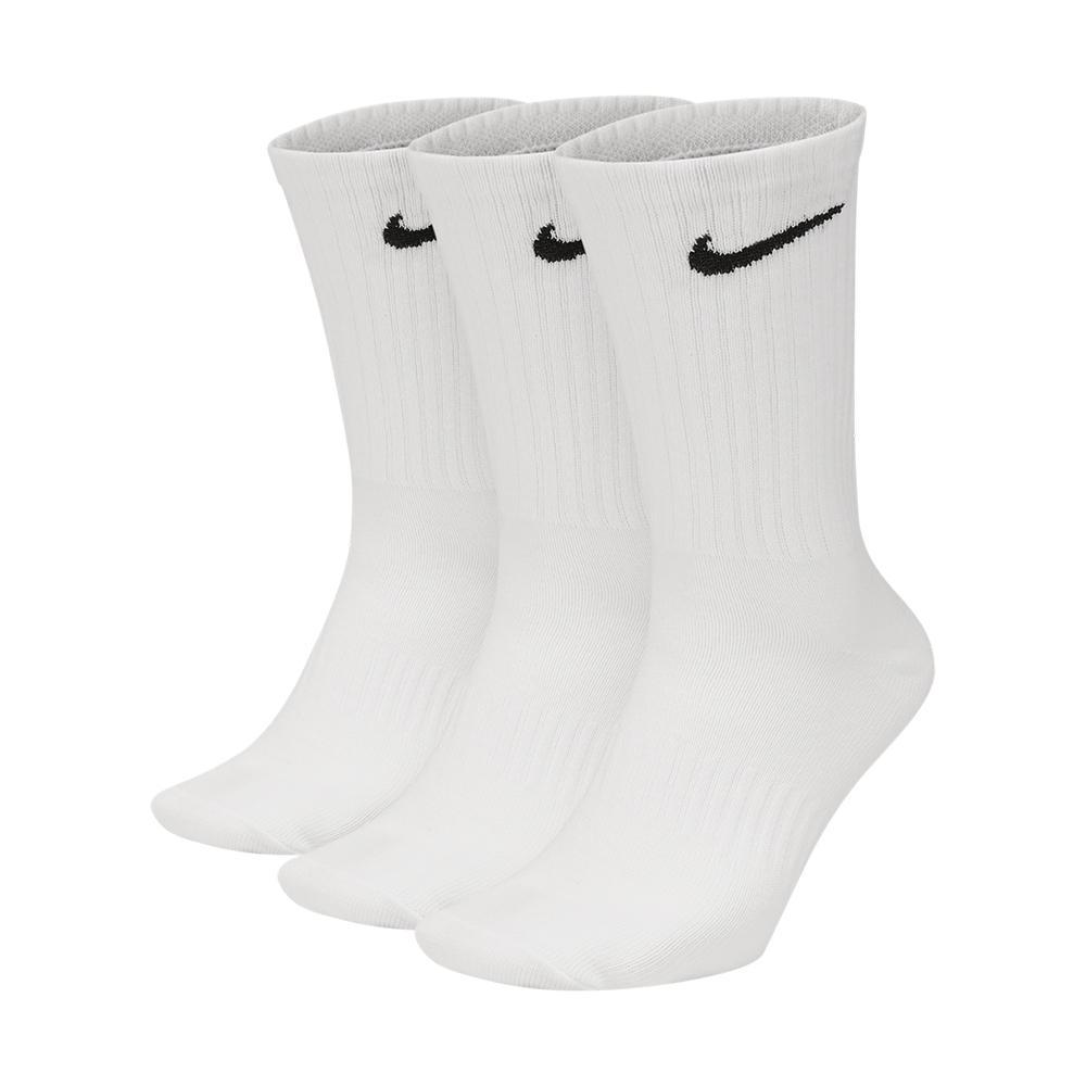 nike calzini nike. bianco, 3pz