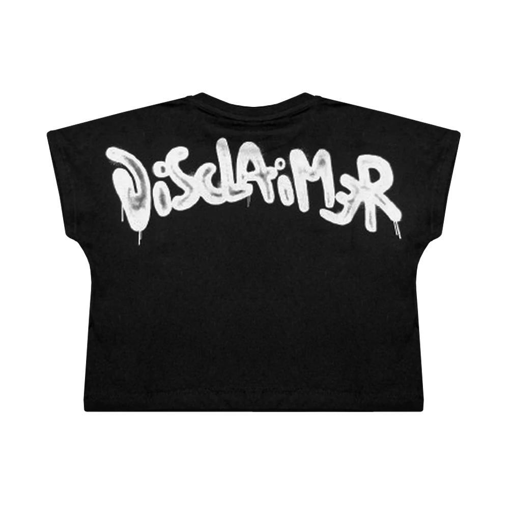 disclaimer t-shirt disclaimer. nero