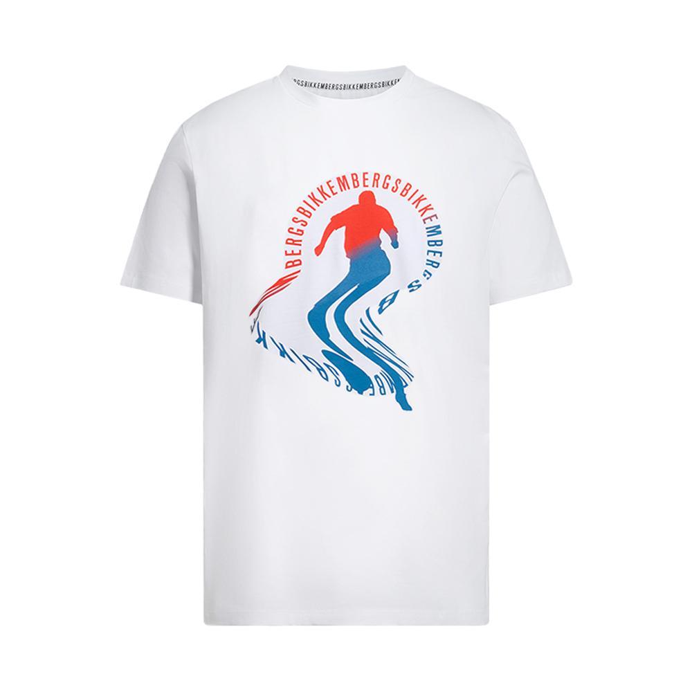 bikkembergs t-shirt bikkembergs. bianco