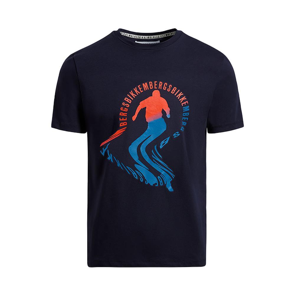 bikkembergs t-shirt bikkembergs. blu