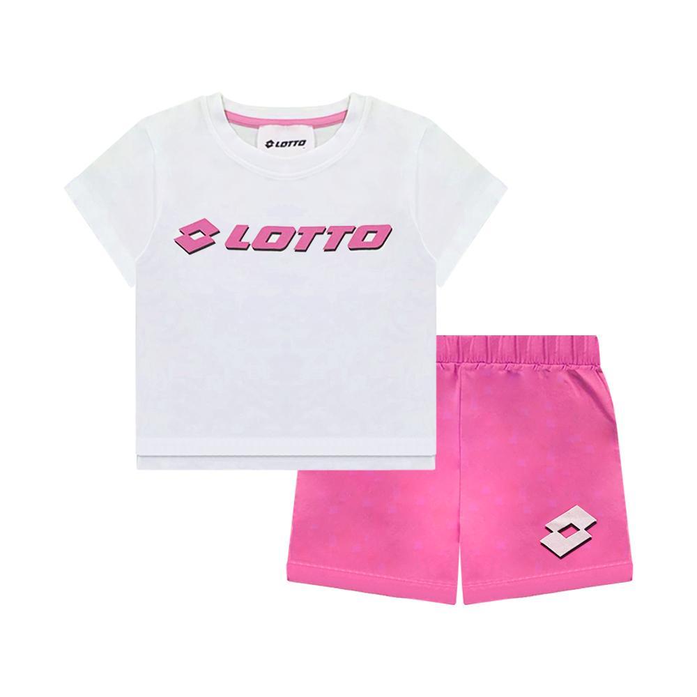 lotto completo lotto. bianco/fucsia - foto 1