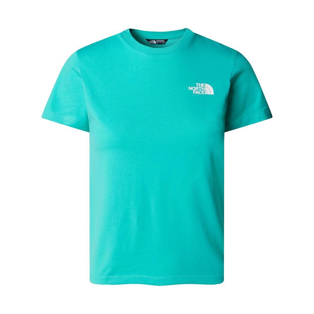 the north face t-shirt the north face. verde acqua - foto 1