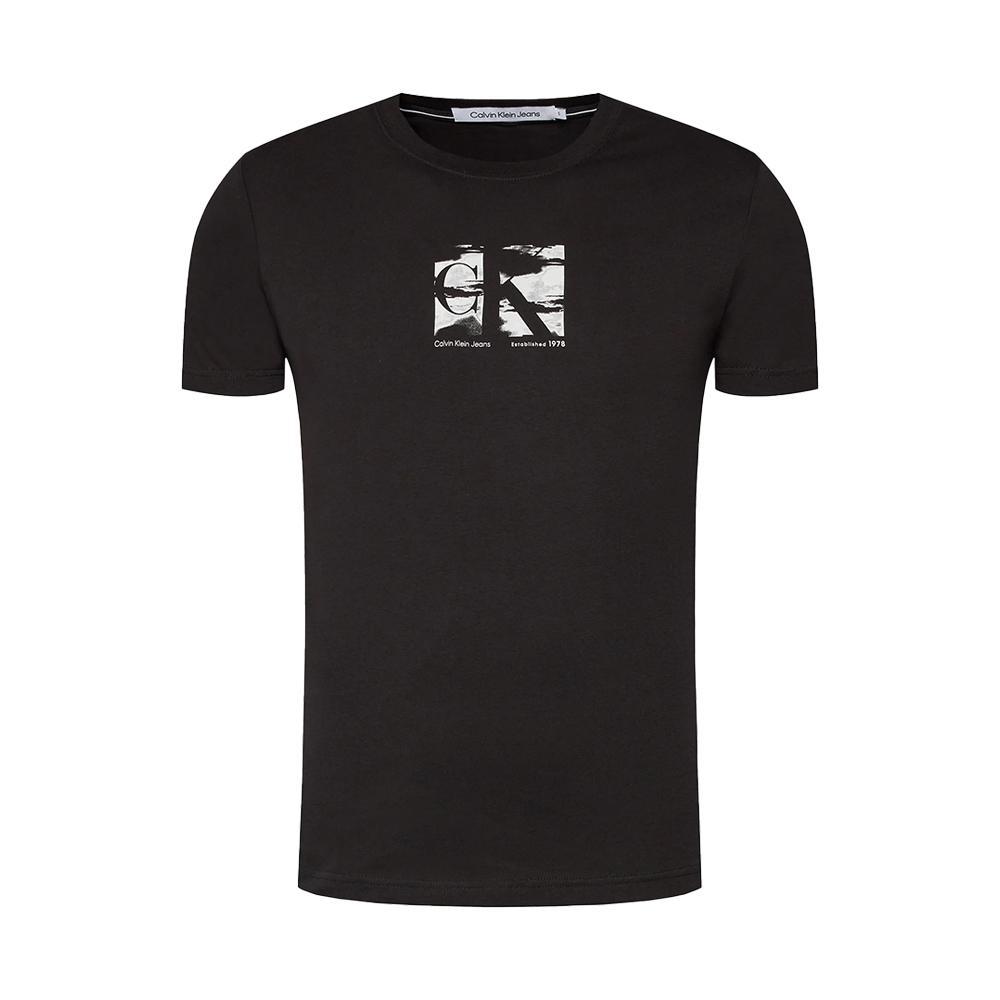 calvin klein t-shirt calvin klein. nero