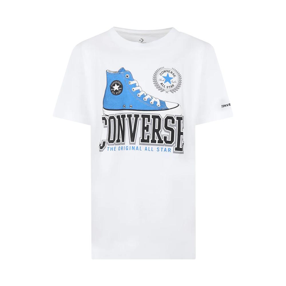 converse t-shirt converse. bianco