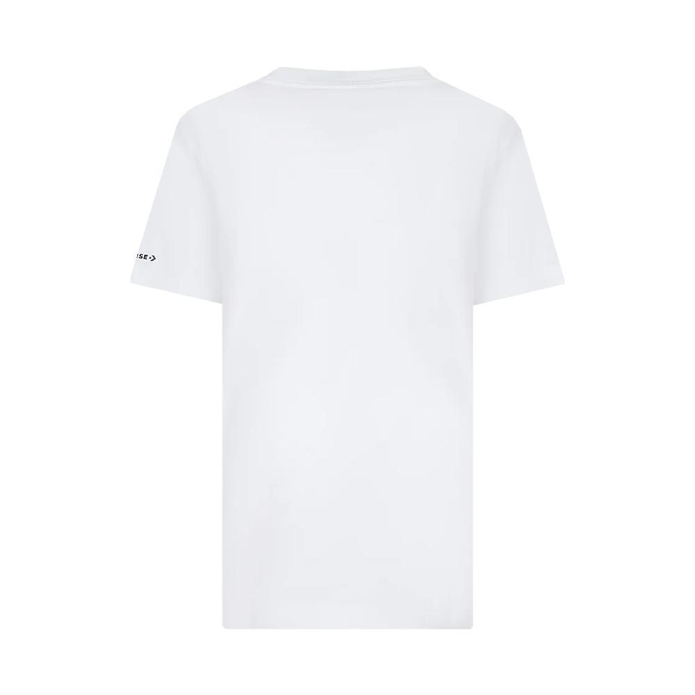 converse t-shirt converse. bianco