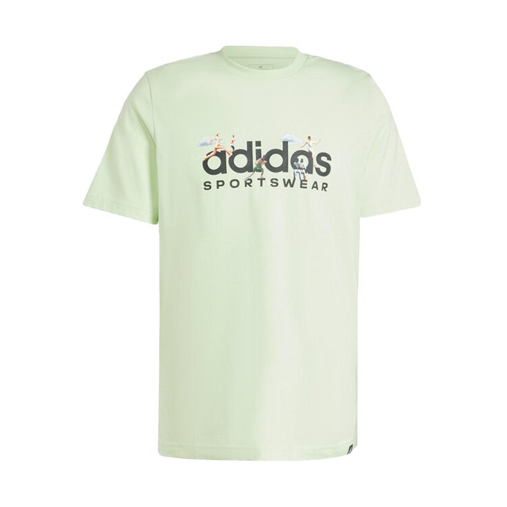 adidas t-shirt adidas. verde