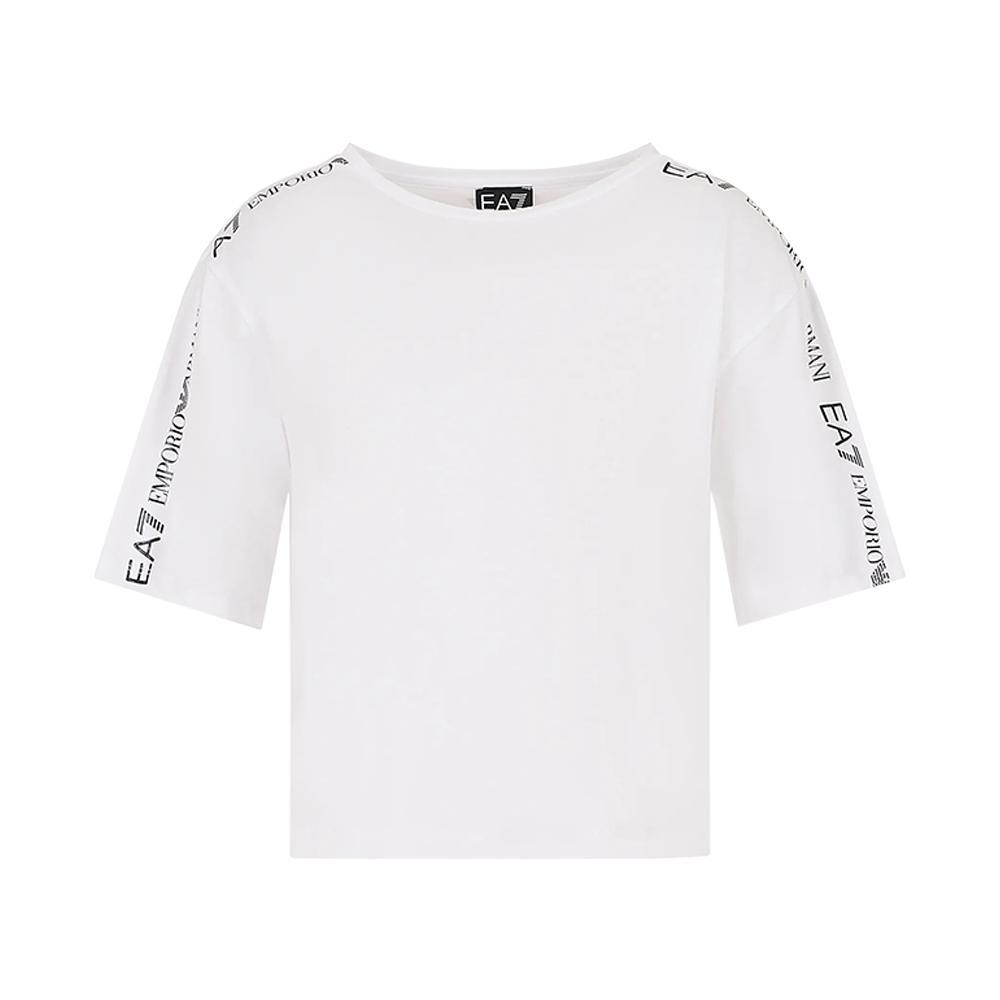 ea7 t-shirt ea7. bianco - foto 1