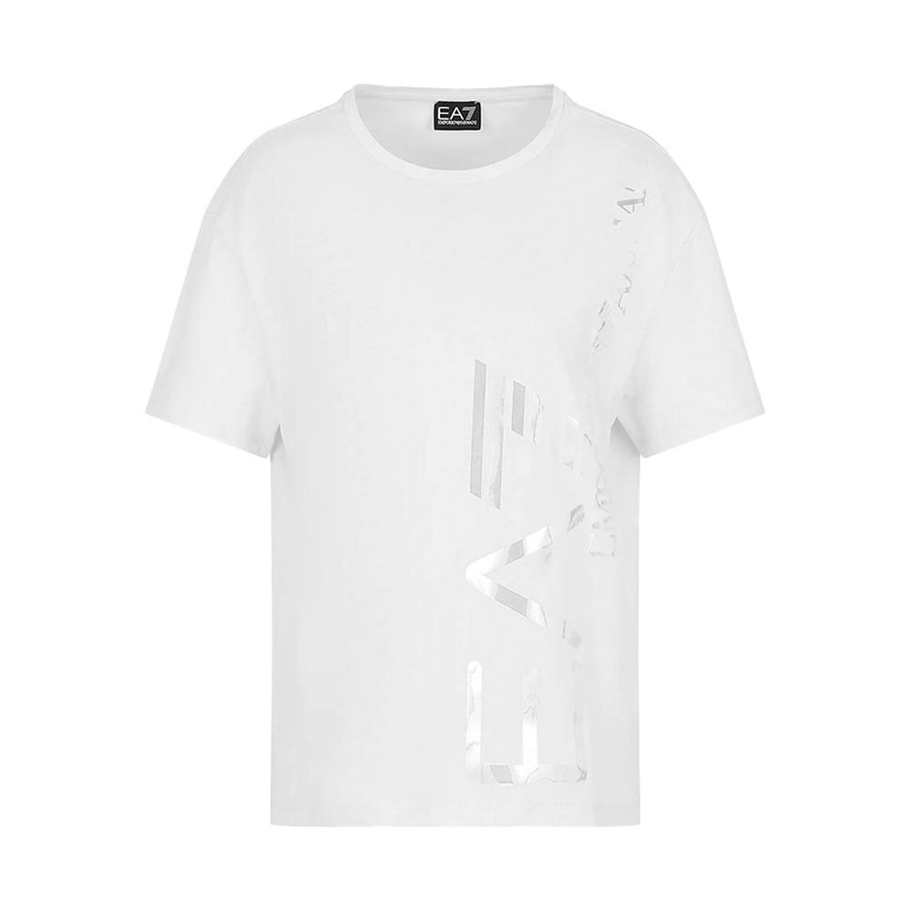 ea7 t-shirt ea7. bianco - foto 1