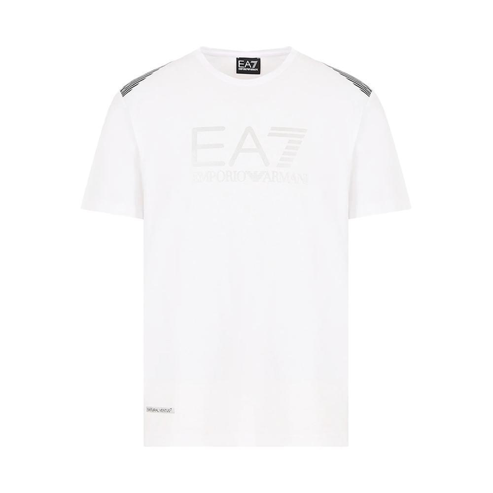 ea7 t-shirt ea7. bianco - foto 1