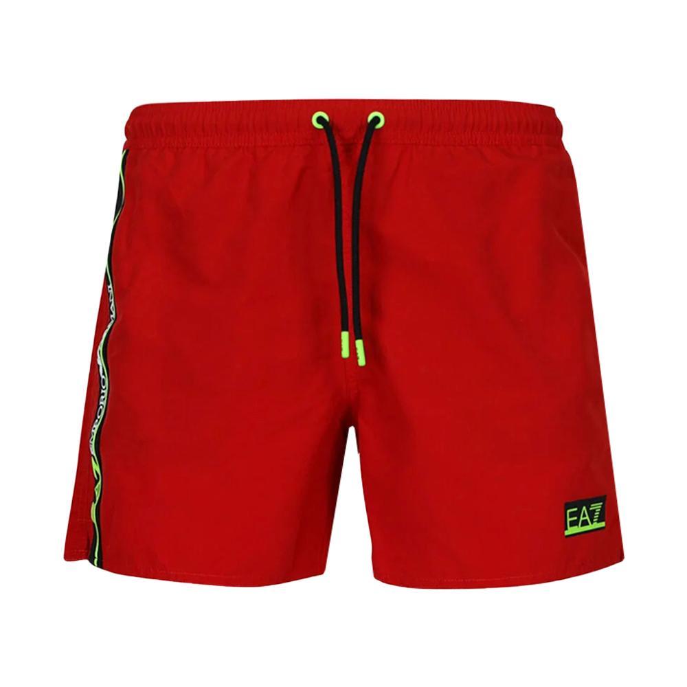 ea7 boxer mare ea7. rosso