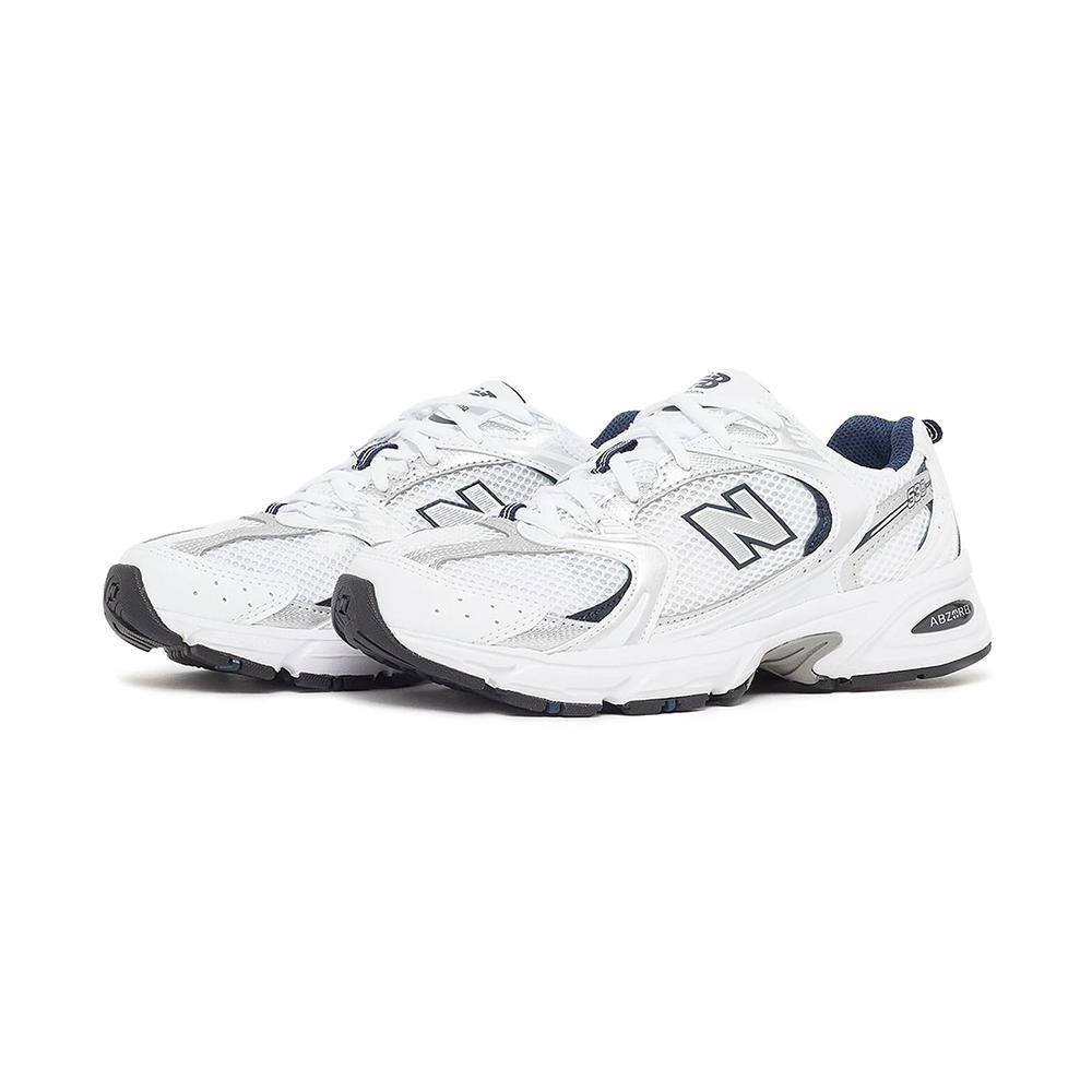 new balance scarpa new balance. bianco/argento/blu - foto 3