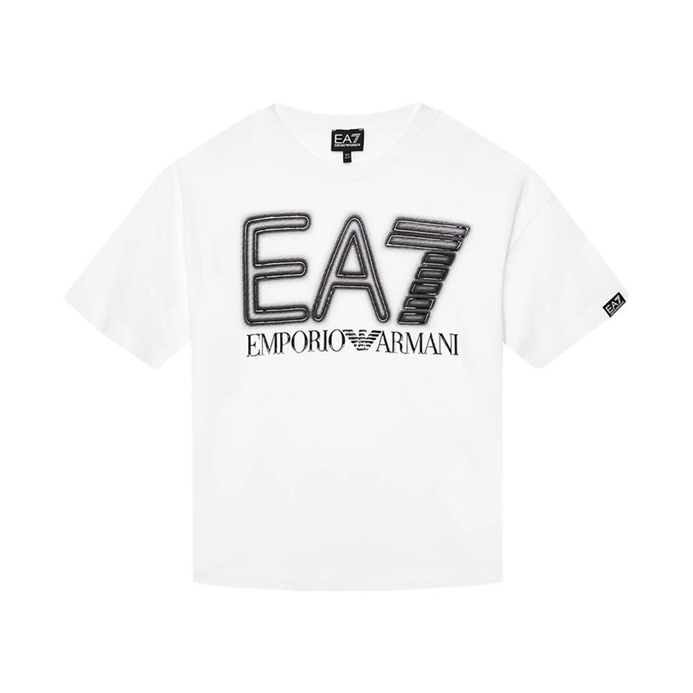 ea7 t-shirt ea7. bianco - foto 1