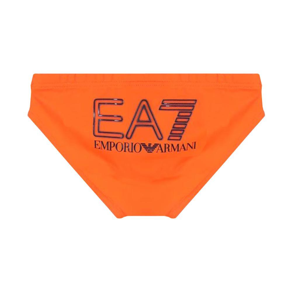 ea7 slip mare ea7. arancio