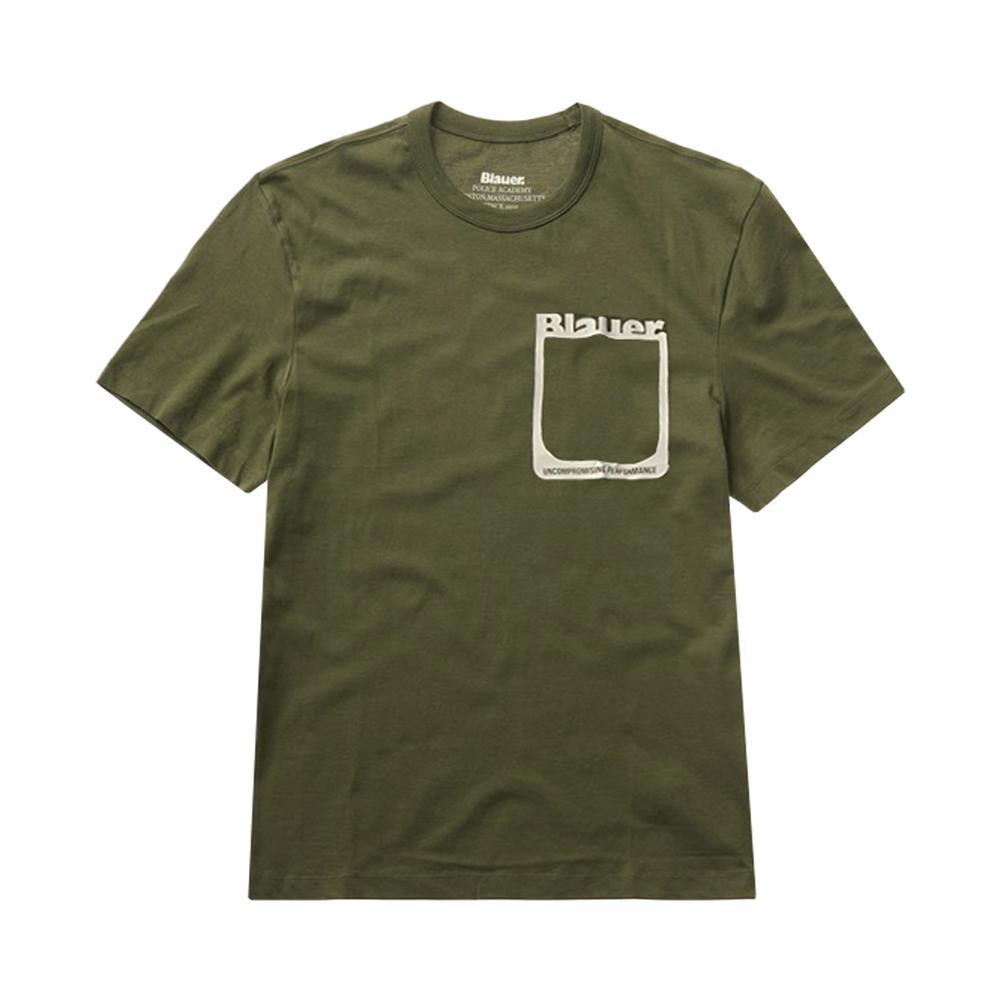 blauer t-shirt blauer. verde militare