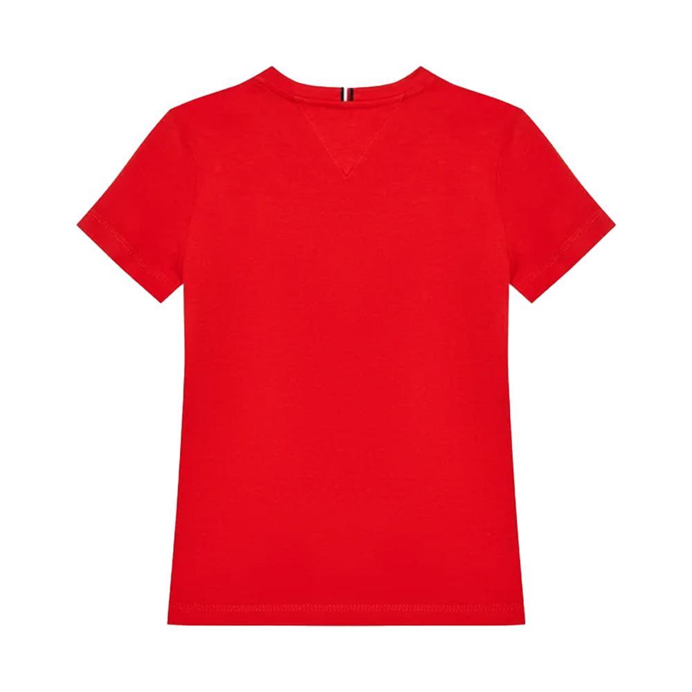 tommy hilfiger t-shirt tommy hilfiger. rosso - foto 2