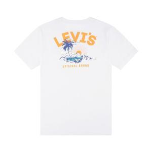 T-shirt levi's. bianco