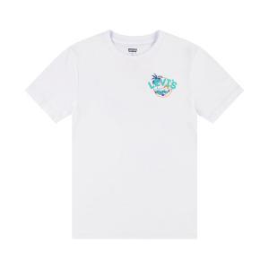 T-shirt levi's. bianco