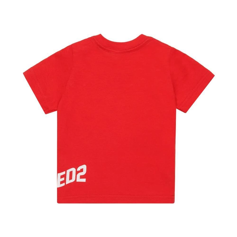 dsquared t-shirt dsquared. rosso