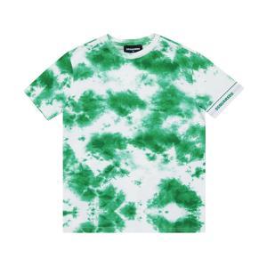 T-shirt . verde/fantasia