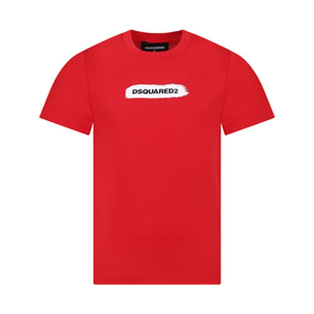 dsquared t-shirt dsquared. rosso