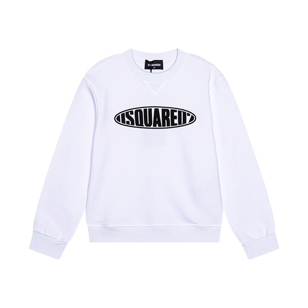 dsquared felpa dsquared. bianco