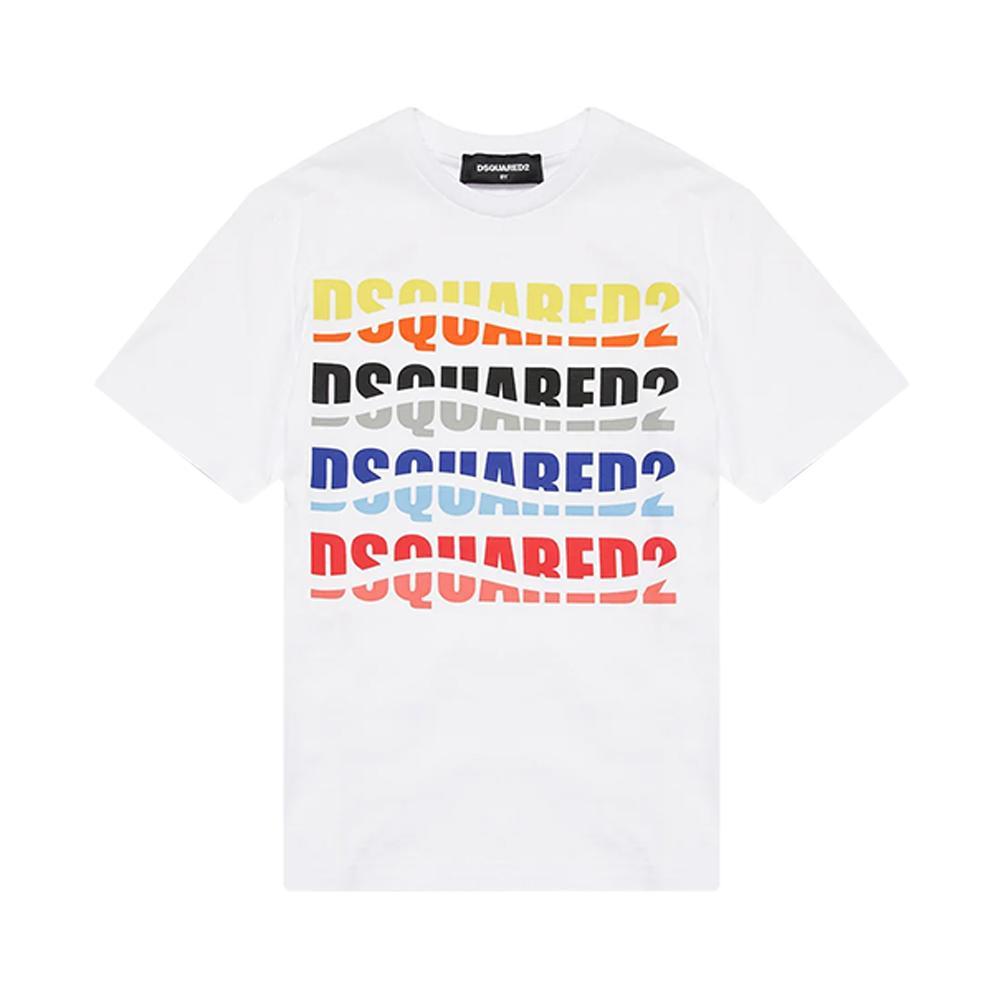 dsquared t-shirt dsquared. bianco