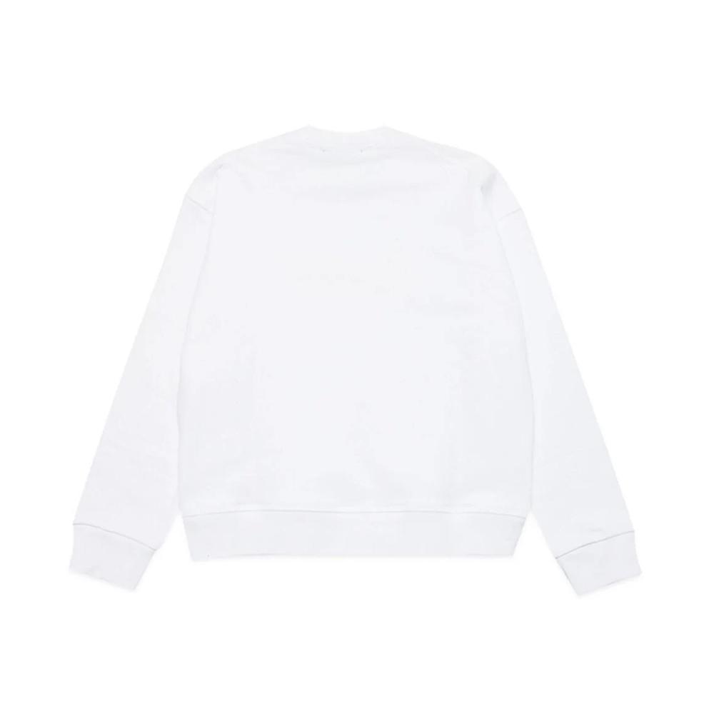 dsquared felpa dsquared. bianco