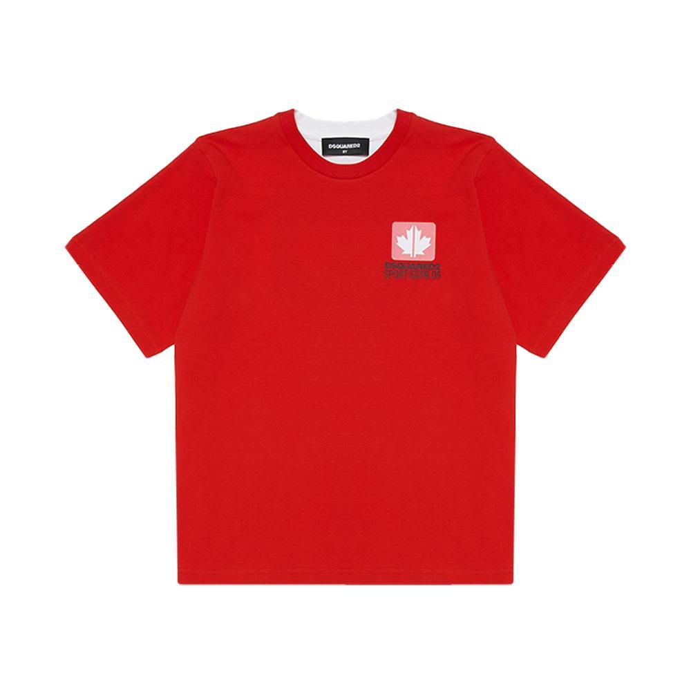 dsquared t-shirt dsquared. rosso