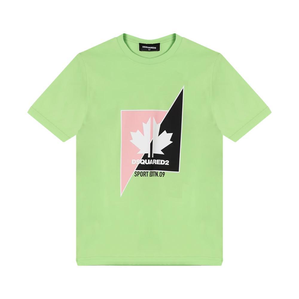 dsquared t-shirt dsquared. lime - foto 1