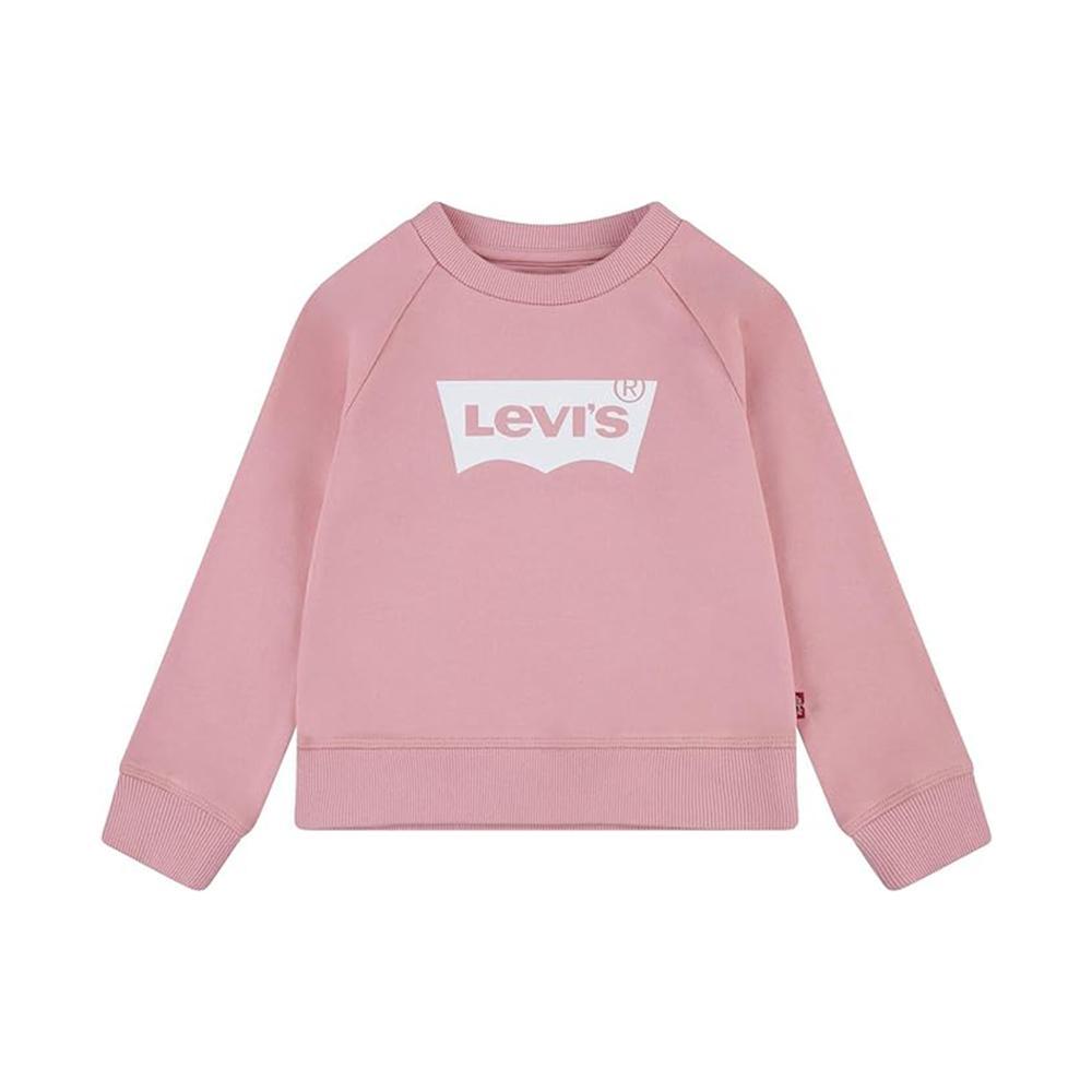 levis felpa levi's. rosa/bianco