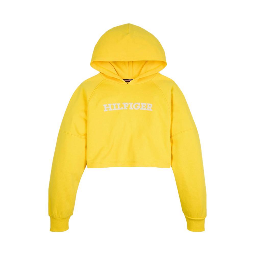 tommy hilfiger felpa tommy hilfiger. giallo