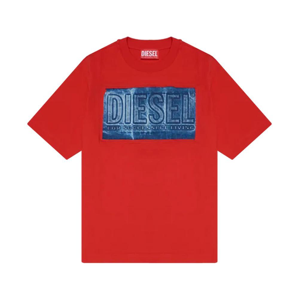 diesel t-shirt diesel. rosso - foto 1