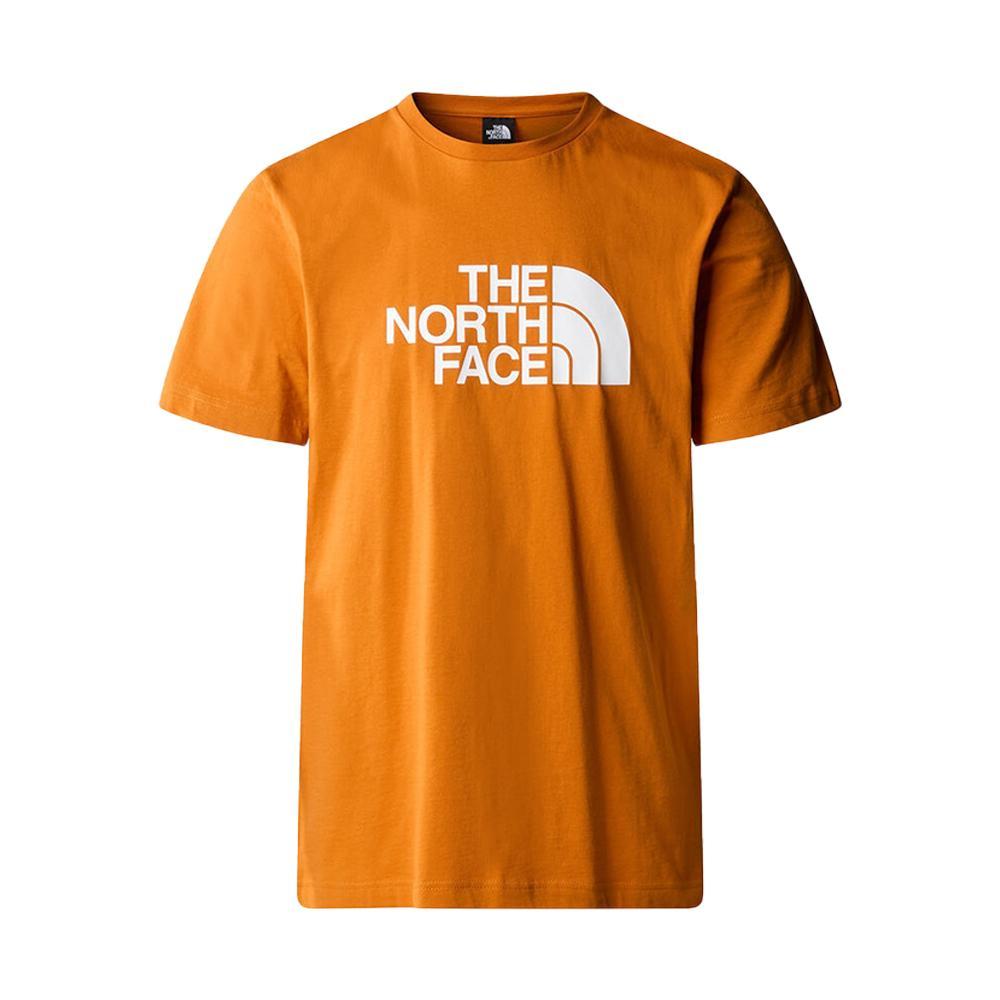 the north face t-shirt the north face. arancio