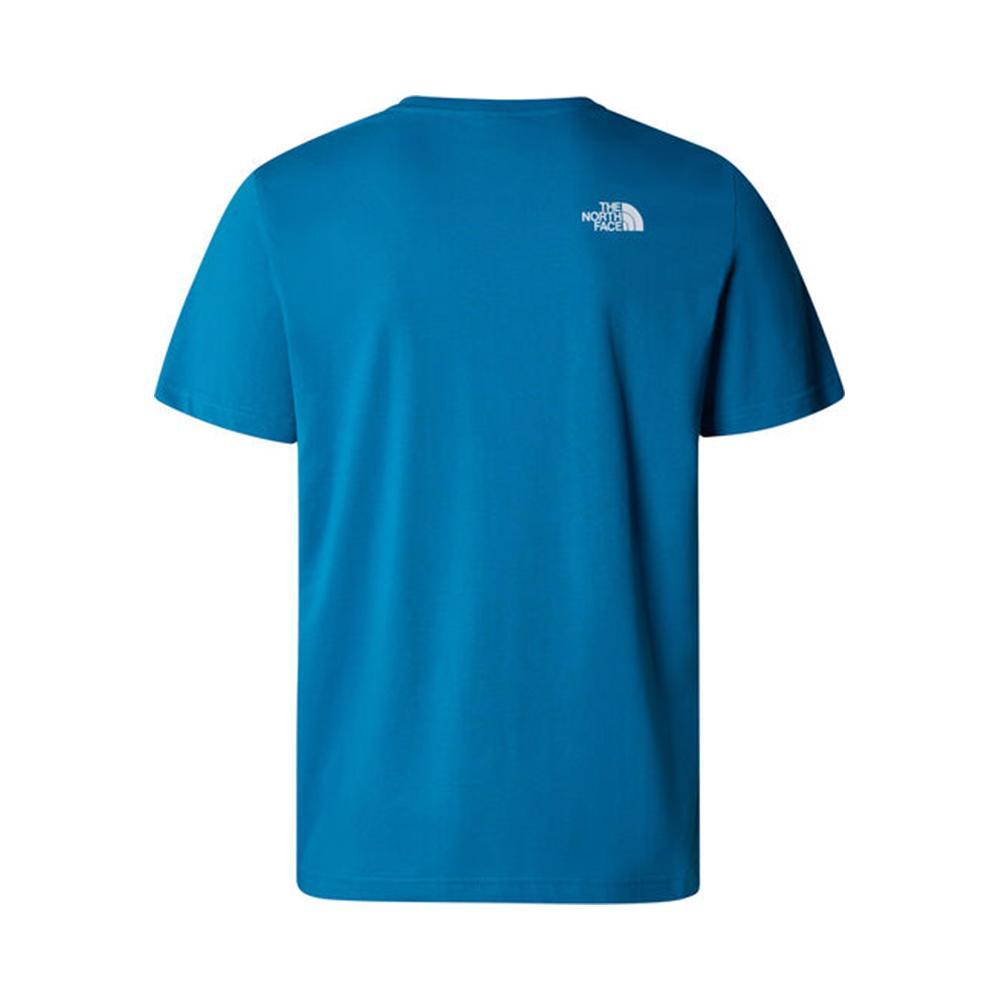 the north face t-shirt the north face. petrolio