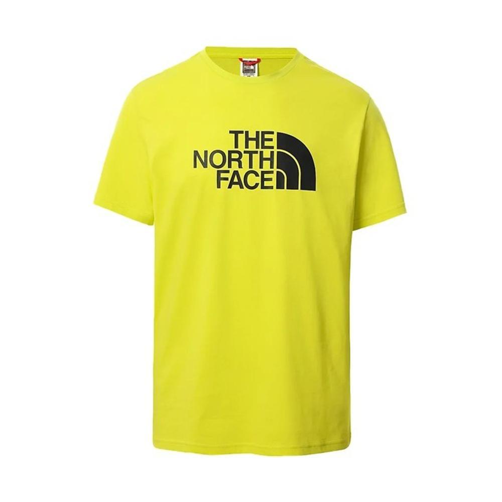 the north face t-shirt the north face. verde acido