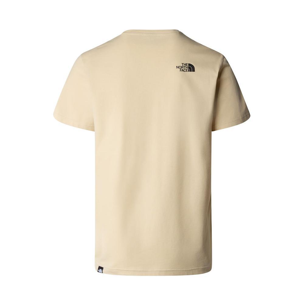 the north face t-shirt the north face. sabbia