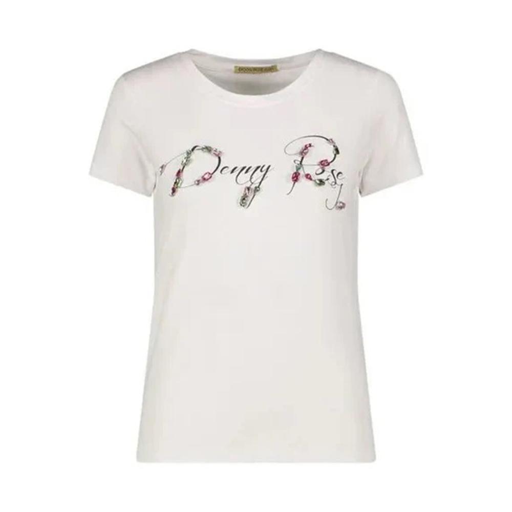 denny rose a t-shirt denny rose. bianco