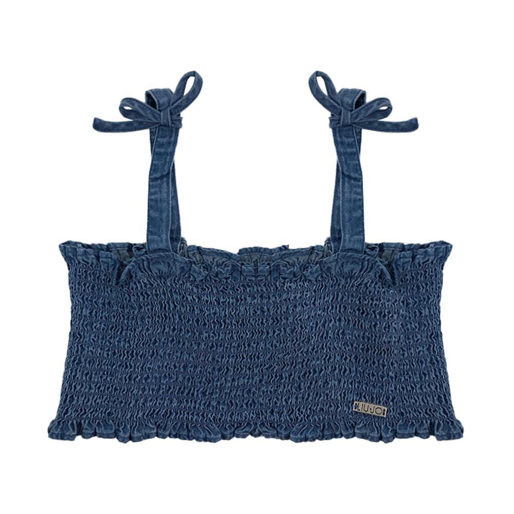 liu jo top liu jo. denim