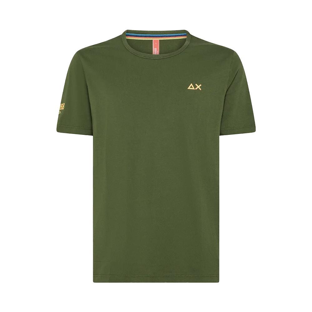 sun68 t-shirt sun68. verde militare