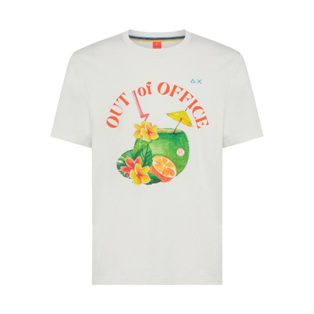 sun68 t-shirt sun68. bianco